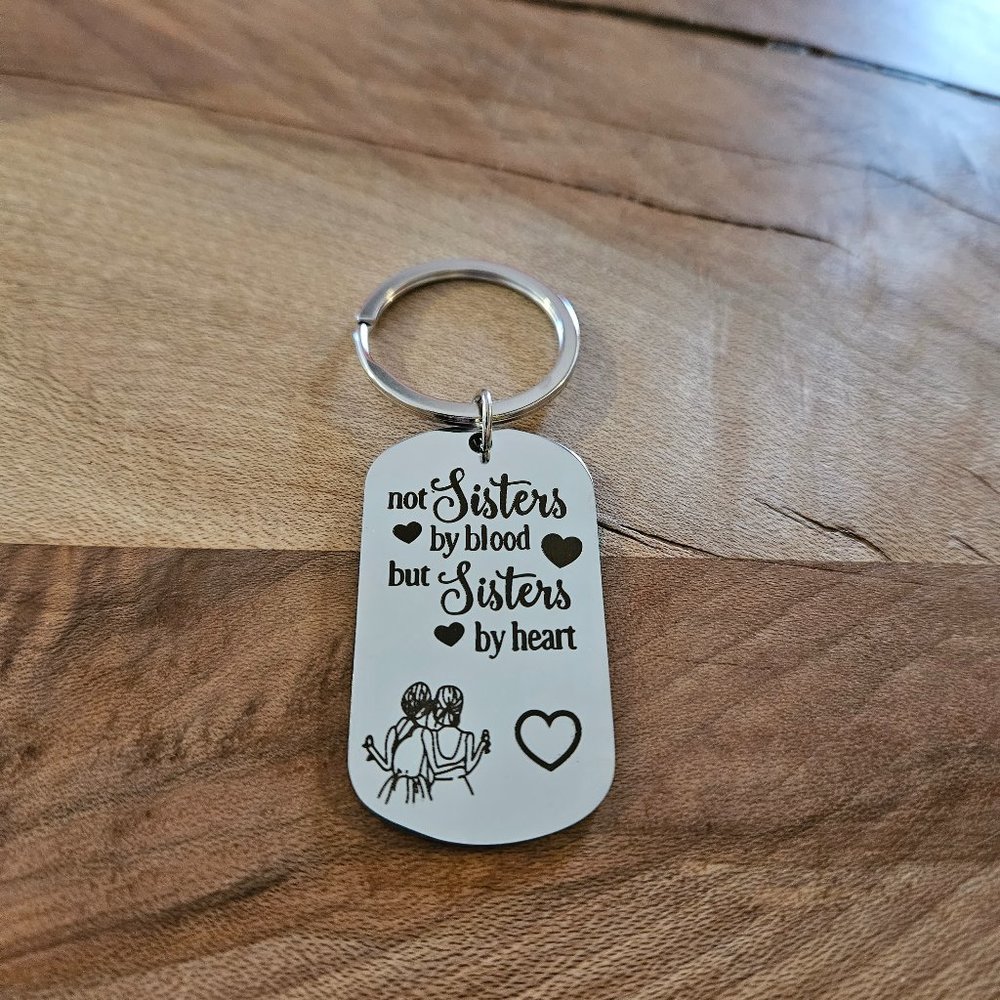 Sisters keychain